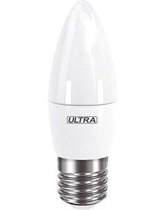 Лампа светодиодная LED C37 5 Вт теплый свет Ultra