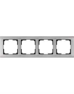 Рамка для выключателя Metallic WL02 Frame 04 a028862 глянцевый никель Werkel