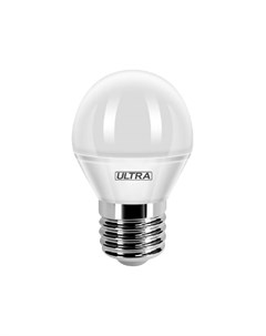 Лампа светодиодная G45 шар 8 5Вт Е27 3000К LED G45 8 5W E27 3000K Ultra