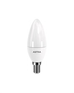 Светодиодная лампа LED C37 E14 7 Вт 3000 К Astra
