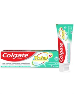 Паста зубная Total 12 Professional Clean 75мл для чувствительных зубов профилактика кариеса свежее д Colgate