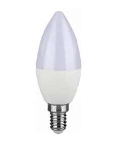 Лампа светодиодная С37 свеча 5 5Вт Е14 3000К VT 226 V-tac