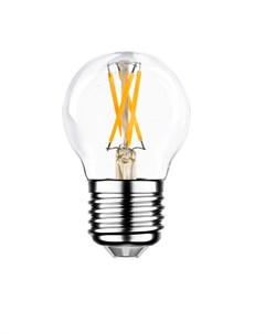 Лампа светодиодная филаментная G45 4Вт E27 3000K LED Ultra