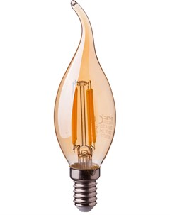 Лампа светодиодная филаментная VT 1949 F40 4Вт Е14 2200К V-tac