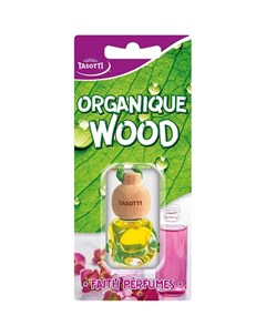 Ароматизатор Wood Organicue Вера жидкостный подвесной с деревянной крышкой 7 мл Tasotti