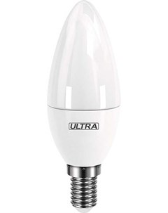 Лампа светодиодная LED C37 7 Вт теплый свет Ultra