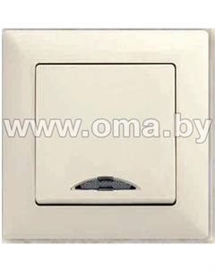 Выключатель Visage 01 28 12 00 150 102 (кремовый) Gunsan