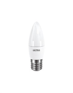 Лампа светодиодная C37 свеча 8 5Вт Е27 3000К LED C37 8 5W E27 3000K Ultra