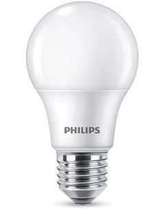 Лампа светодиодная А60 7Вт Е27 4000К Ecohome LED Bulb 929002298717 Philips