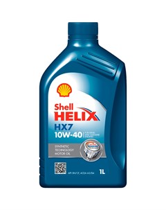 Масло моторное синтетическое Helix HX7 10W 40 1л Shell
