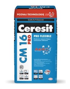 Клей для плитки СМ 16 Pro 20 кг Ceresit
