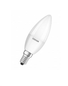Лампа светодиодная В75 10Вт Е14 6500К 4058075579262 LED Value Osram