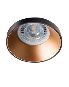 Кольцо декоративное для точечного светильника SIMEN DSO B G круг черный золотистый D 75мм 29137 Kanlux