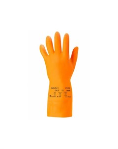 Перчатки AlphaTec Extra 87 955 оранжевые размер 10 Ansell