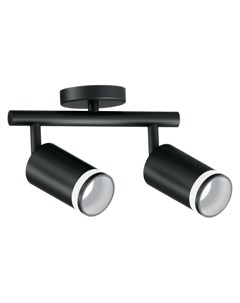 Светильник наст.-пот./спот ML232 41489 черн. (2*35Вт, GU10) Feron