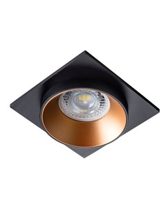 Кольцо декоративное для точечного светильника SIMEN DSL B G B квадрат черный золотистый 29134 Kanlux