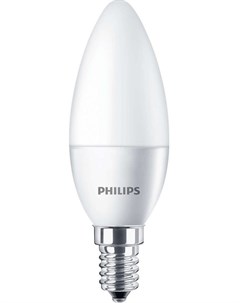 Лампа светодиодная B38 7Вт Е14 4000К 929002972717 ESSLEDCandle Philips