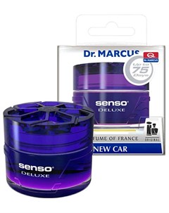 Ароматизатор гелевый Senso Deluxe New Car 50 мл Dr. marcus