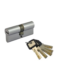 Механизм цилиндровый (35/35, ключ/ключ, хром, перфоключ) ЛПУ-70 Нора-м