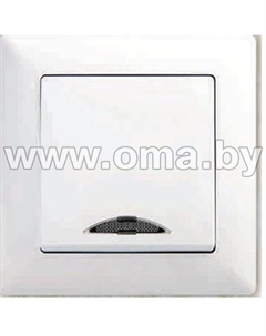 Выключатель Visage 01 28 11 00 150 102 (белый) Gunsan