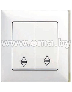 Выключатель Visage 01 28 11 00 150 109 (белый) Gunsan