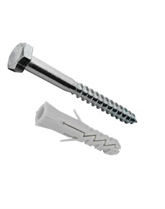 Дюбель с шур.шестигр.гол.(дюб.12х60-шур.8х 70) (10шт) Fixhaus