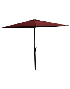 Зонт садовый 3X3 м бордовый Domoletti