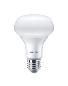 Лампа светодиодная R80 10Вт E27 4000K CorePro LEDspot 929001858087 Philips