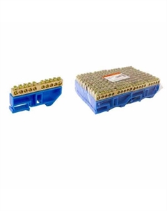 Шина N нулевая с изолятором на DIN-рейку SQ0801-0032 TDM 8x12 мм стойка большая 10 групп Tdm electric