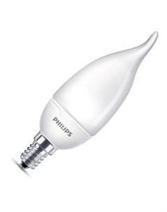 Лампа светодиодная BА35 6Вт Е14 4000К 929002972307 ESSLEDCandle Philips