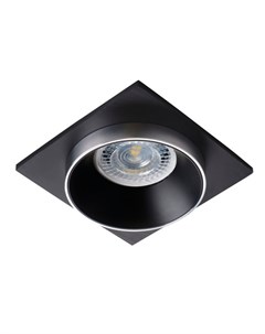 Кольцо декоративное для точечного светильника SIMEN DSL SR B B квадрат серебро чёрный 29132 Kanlux