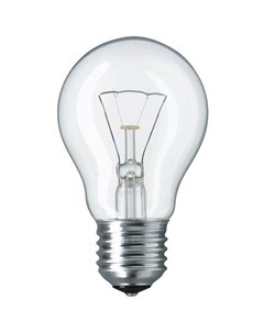 Лампа накаливания A55 60Вт Е27 CL прозр 926000006627 Philips
