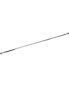 Карниз для ванной нержавеющая сталь 125-230см, арт. 230KBRK Fora