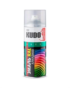 Эмаль Универсальная 520мл белый глянец Kudo