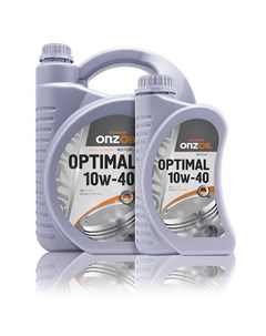 Масло моторное полусинтетическое SAE 10W40 Optimal SL 4 5 л Onzoil