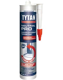 Герметик силиконовый Professional Нейтральный PRO 310мл белый Tytan