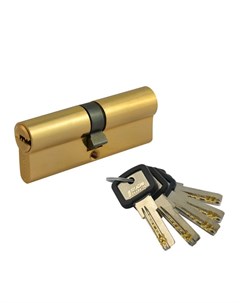 Механизм цилиндровый (40/40, ключ/ключ, латунь, перфоключ) ЛПУ-80 Нора-м