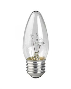 Лампа накаливания ДС60 свеча 60Вт Е27 Лисма
