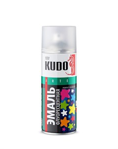 Эмаль Флуоресцентная 520мл белый Kudo