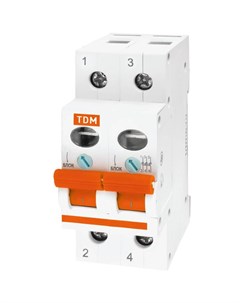 Выключатель автоматический TDM ВН 32 2P 63A SQ0211 0017 Tdm electric