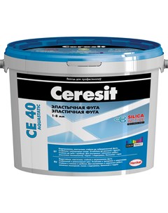 Фуга CЕ-40 aquastatic 43 бежевая, 2 кг Ceresit