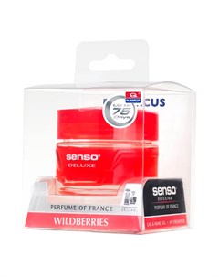 Ароматизатор гелевый 50 мл Senso Deluxe Wildberries Dr. marcus