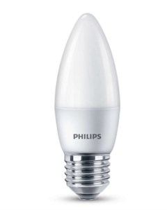 Лампа светодиодная B35 6Вт Е27 2700К 929002970607 ESSLEDCandle Philips