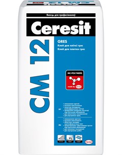 Клей для плитки CM 12 Gres 25 кг Ceresit