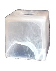 Плафон Куб E27 31 004 в 42 100х100 алеб мат Ninaglass