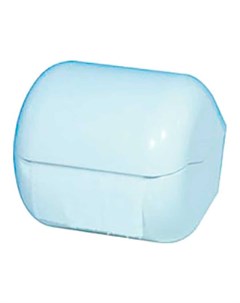 Держатель для туалетной бумаги BOX 11 5х11 5х12 см белый пластик Karo plast
