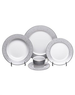 Тарелка плоская 26 см JENNY, фарфор, 0117-19 Domoletti