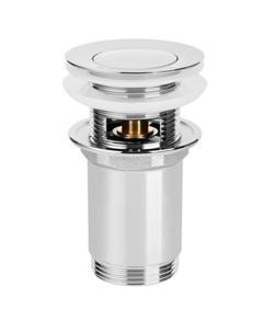 Выпуск - донный клапан для умывальника Invena SC-B1-027, Сlick-Clack
