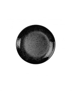 Тарелка Teos 21 см черная NNTS21DU890220 Kutahya porselen