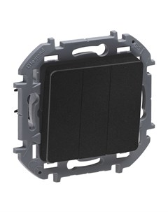 Выключатель Inspiria 673643 (антрацит) Legrand